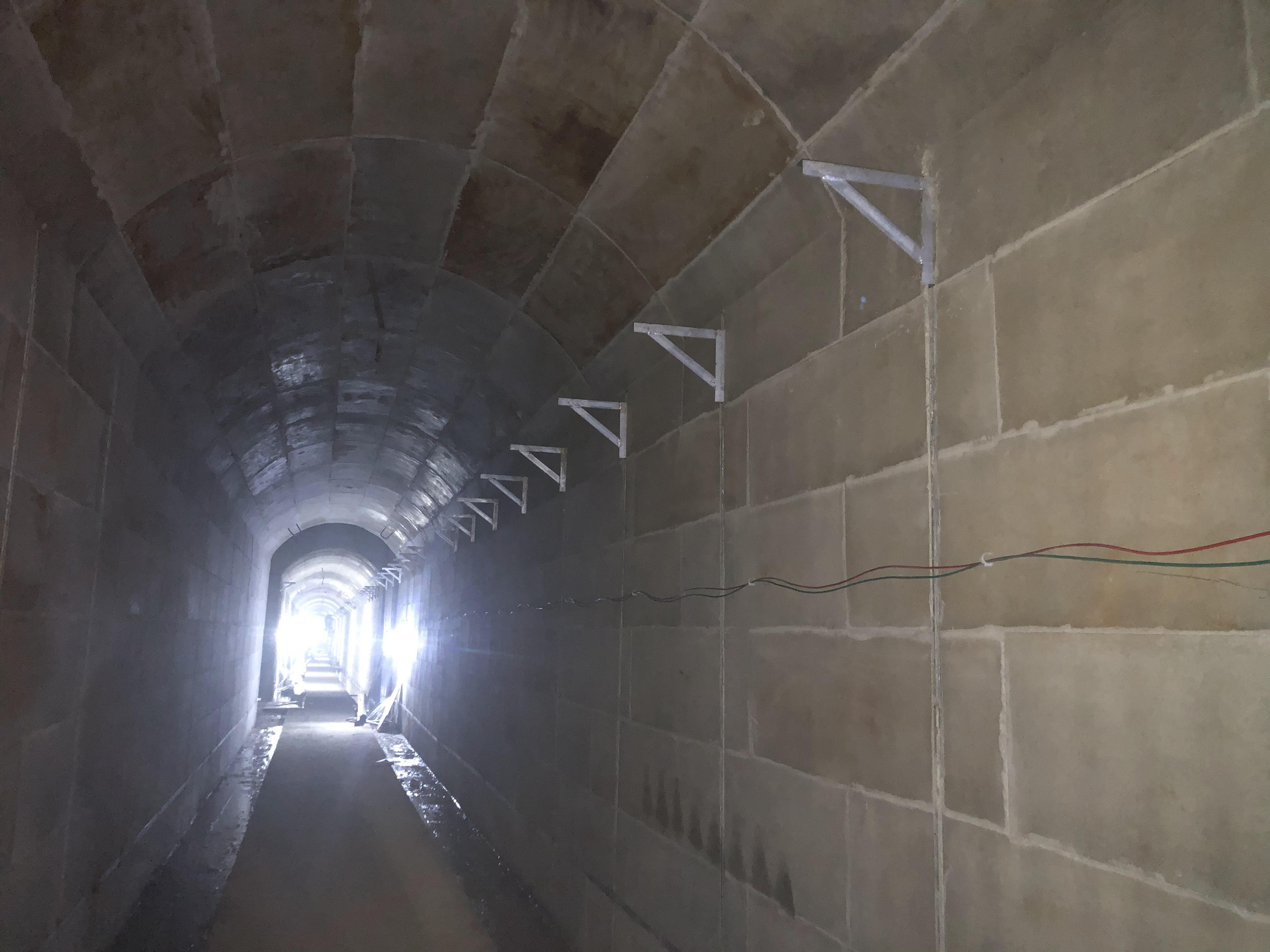 长春电力迁改项目土建隧道完工